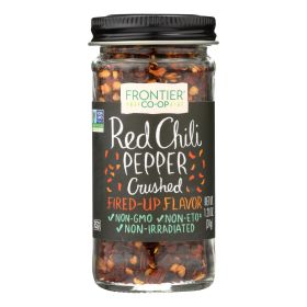 Frontier Herb Red Chili Peppers - Crushed - 1.2 Oz