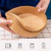 100pcs Air Fryer Liners Disposable Paper Liner For Roasting Microwave