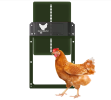 Automatic Chicken Door, Smart Light Sensor Control, Chicken Door Opener, Battery Operated, Multi Mode Chicken Flap, Evening and Morning Delayed Openin