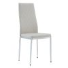 Grid Shaped Armless High Back Dining Chair, 4-piece set, Office Chair. Applicable to DiningRoom, Living Room, Kitchen and Office. Chair and Electropla