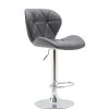 Bar Chair Scandinavian Design, Swivel Lift, Suitable for Dining and Kitchen Bar Chairs (2 Pieces)