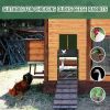 Automatic Chicken Door, Smart Light Sensor Control, Chicken Door Opener, Battery Operated, Multi Mode Chicken Flap, Evening and Morning Delayed Openin